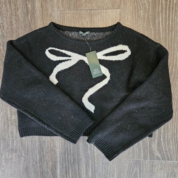 Wild Fable Bow Sweater NWT - Picture 1 of 4